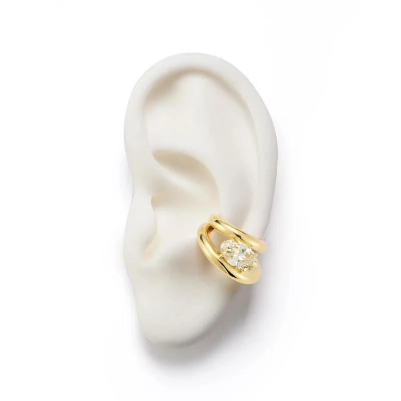 FORME Diamond Moval Ear Cuff
