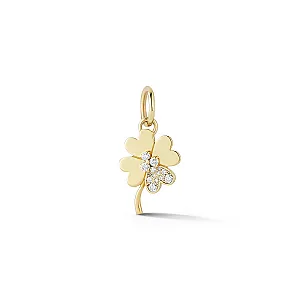 Prive Lucky Clover Diamond Pendant