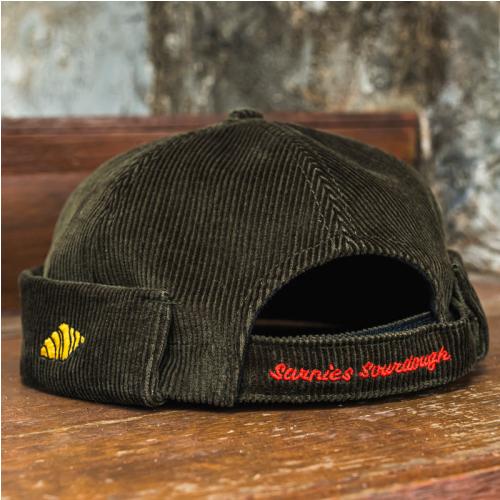 Sarnies หมวกซาวโดว์ไร้ปีก